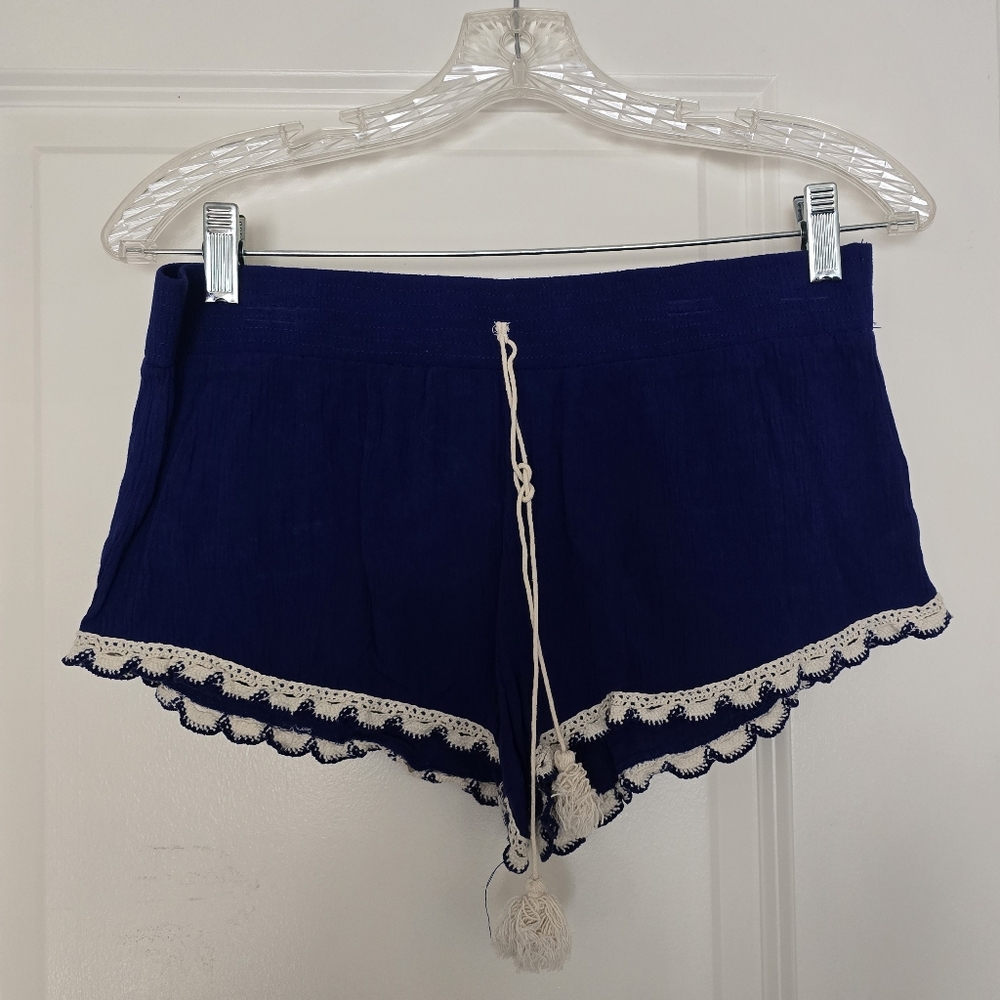 Me to we blue soft shorts